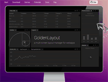 Tablet Screenshot of golden-layout.com